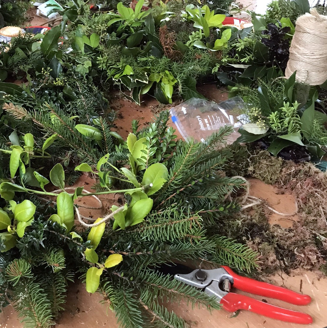 Christmas Wreath Making