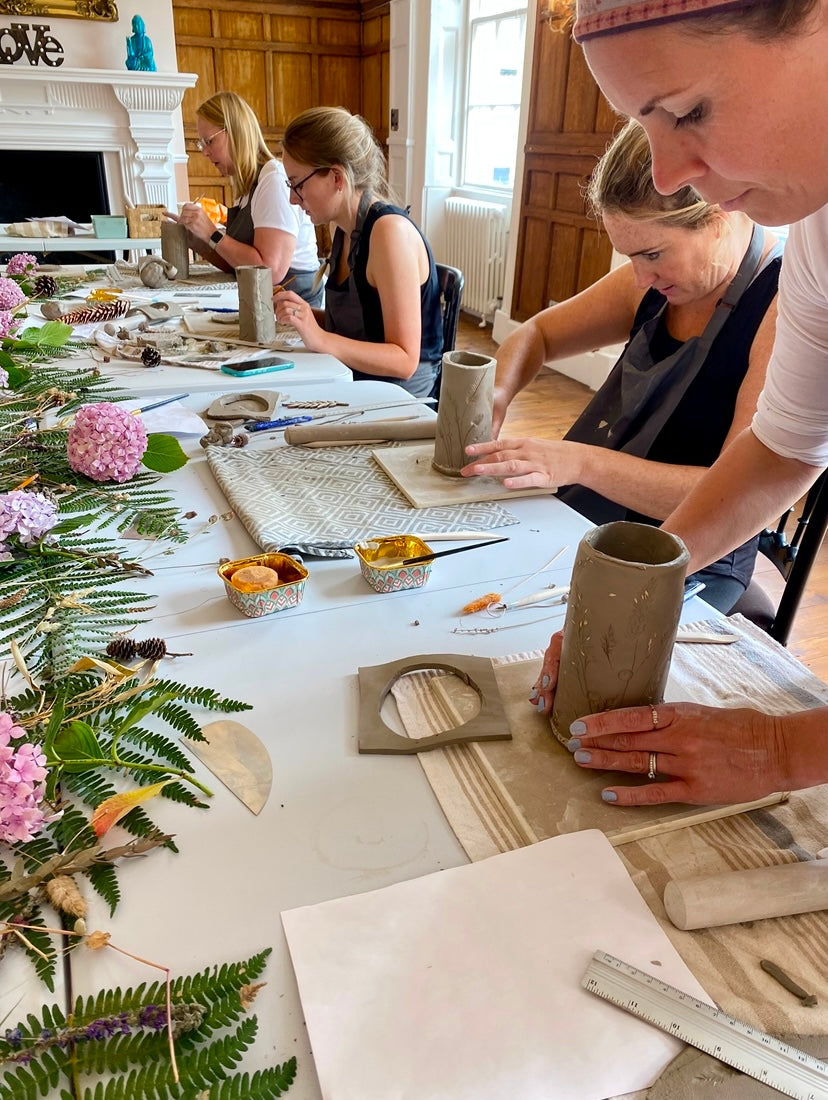Botanical Pottery Jug Workshop with Wild Fern Studio