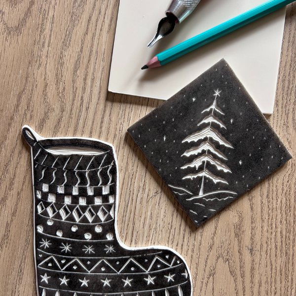 Christmas Lino Printing Workshop