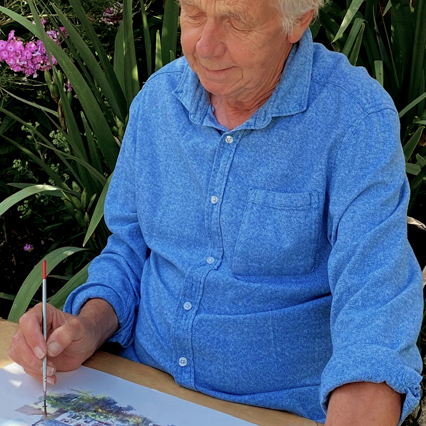 Discovering The Pleasure Of Sketching Outside with Terry Whitworth