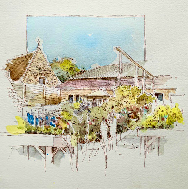 Discovering The Pleasure Of Sketching Outside with Terry Whitworth