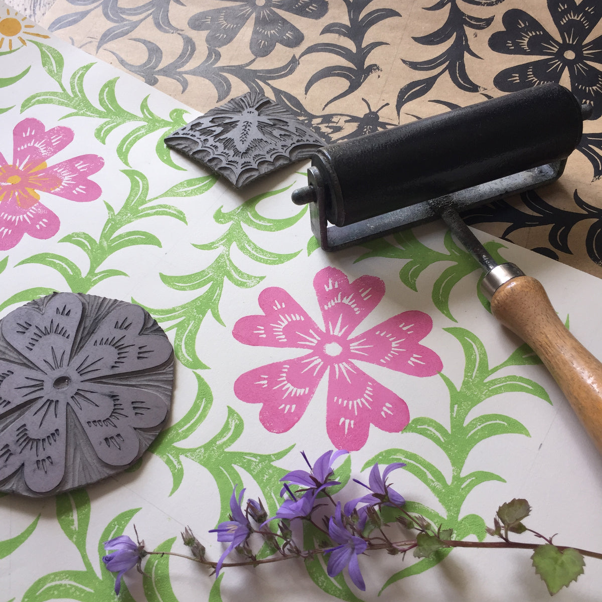 Lino Cutting with Sarah Robinson