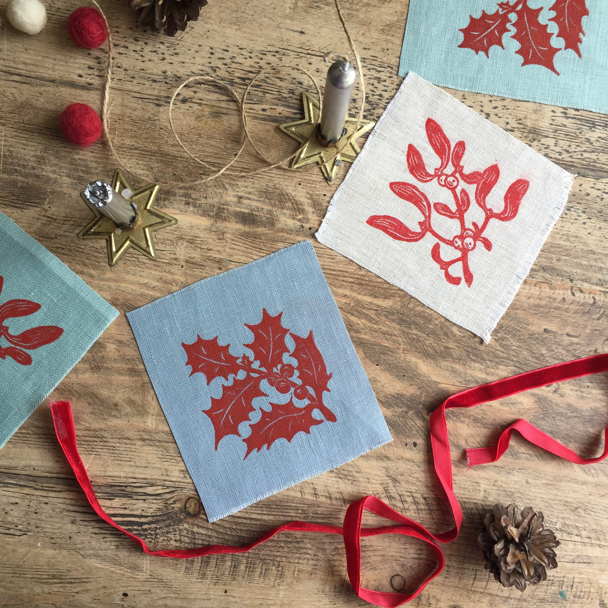 Festive Fabric Bunting