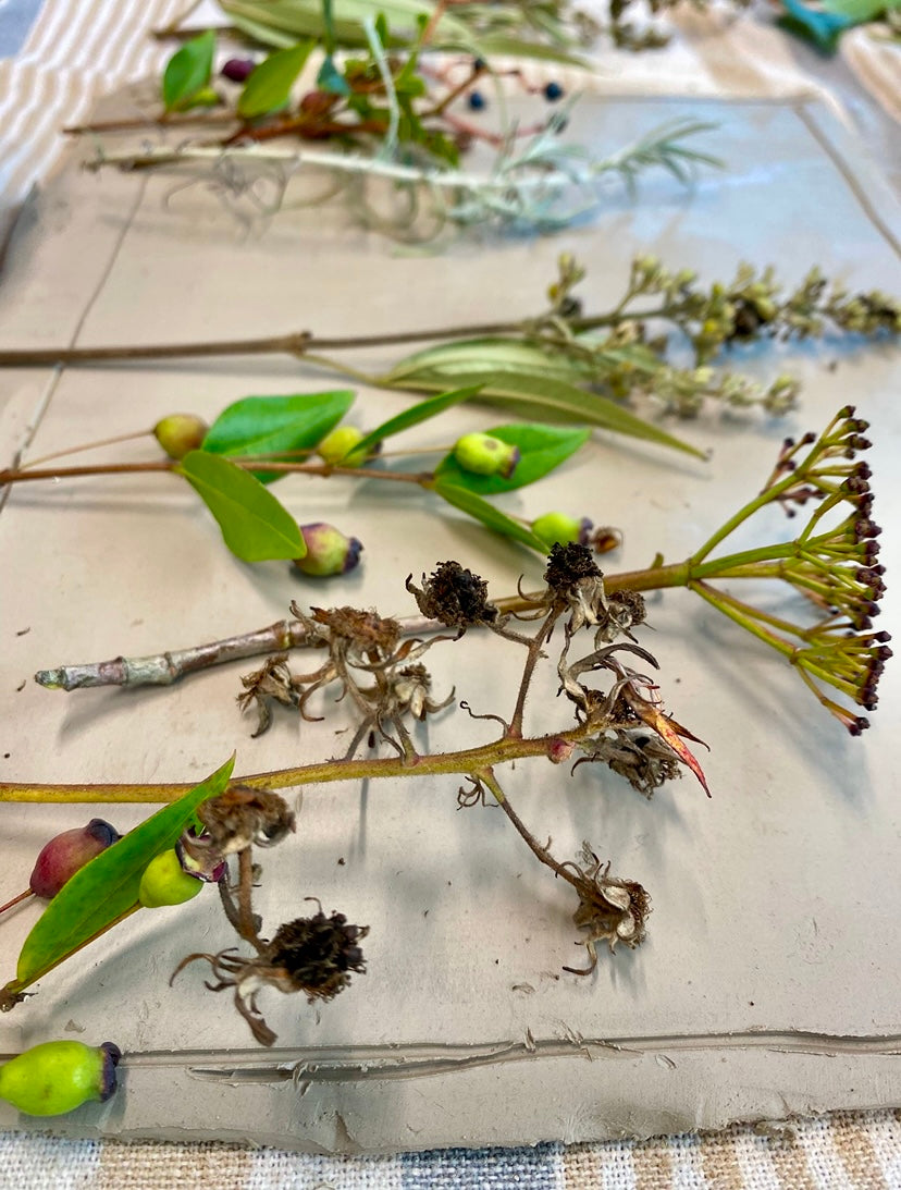 Botanical Pottery Jug Workshop with Wild Fern Studio